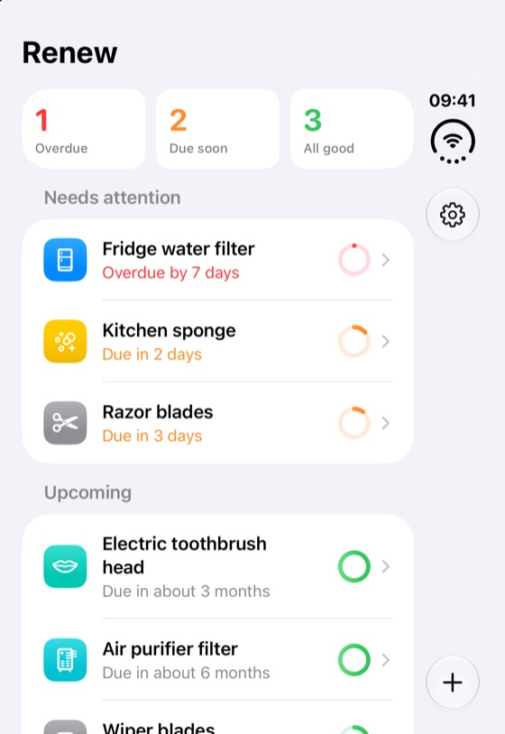 Renew on the iPhone Duo outer screen
