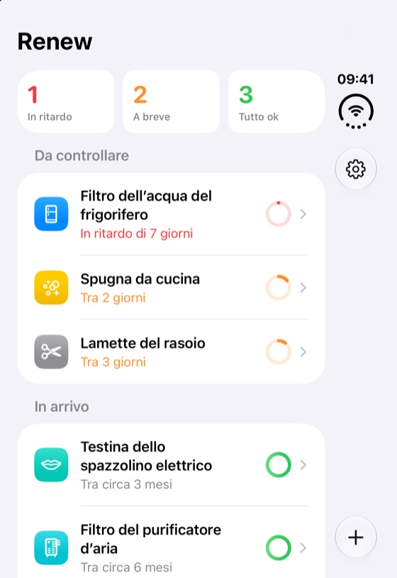 Renew sullo schermo esterno di iPhone Duo