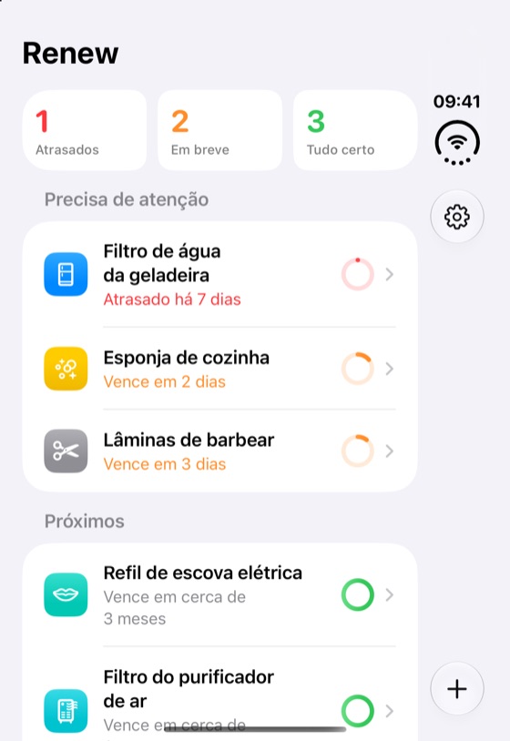 Renew na tela externa do iPhone Duo
